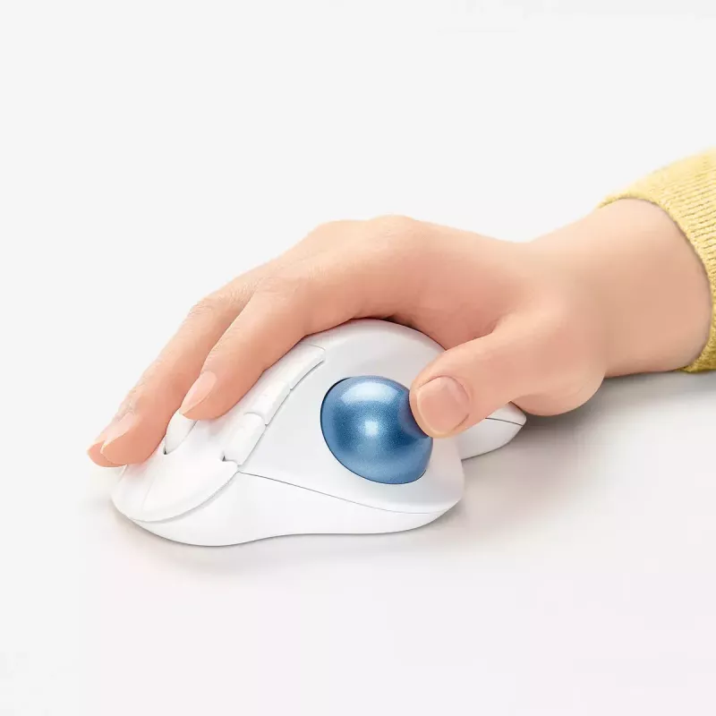 Pele Logitech ERGO M575 bezvadu trackball RF Wireless + Bluetooth