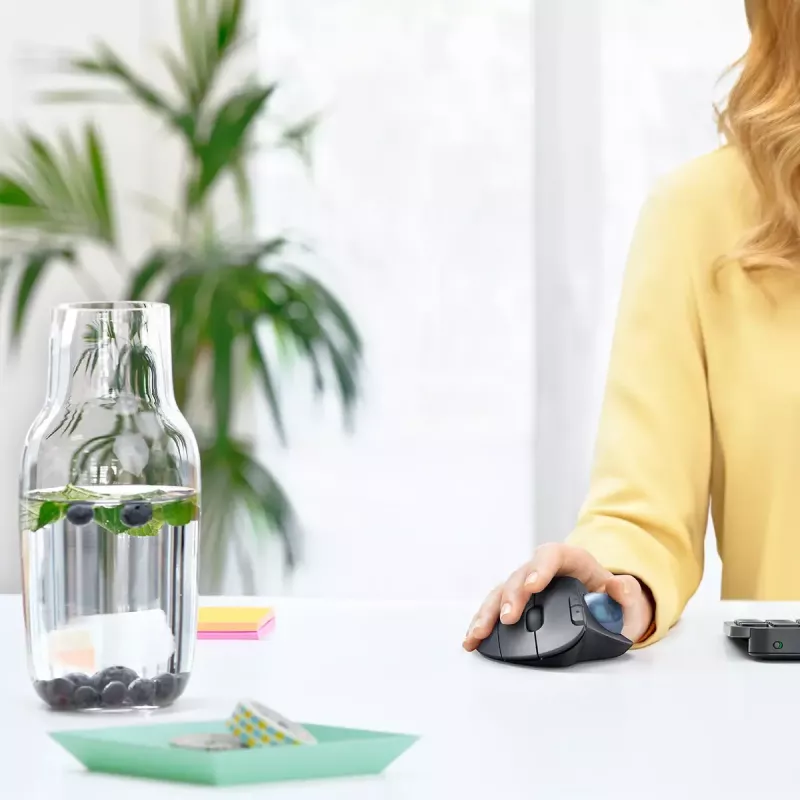 Pele Logitech ERGO M575 bezvadu trackball RF Wireless + Bluetooth