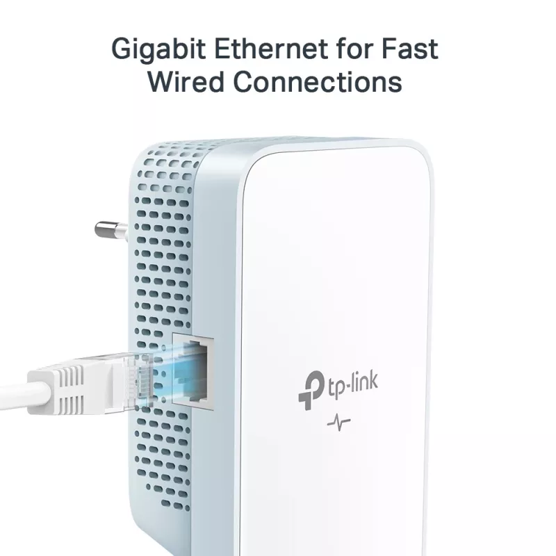 TP-Link TL-WPA1000 KIT PowerLine tīkla adapteris 1000 Mbit/s Ethernet LAN Wi-Fi Balts 2 gab.