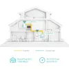 TP-Link TL-WPA1000 KIT PowerLine tīkla adapteris 1000 Mbit/s Ethernet LAN Wi-Fi Balts 2 gab.