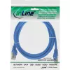 InLine komutācijas vads F/UTP Cat.5e zils 1m
