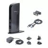 StarTech.com Dual Monitor USB 3.0 Docking Station ar HDMI - DVI - 6 x USB pieslēgvietas~Dual Monitor USB 3.0 klēpjdatoru dokstacija ar HDMI un DVI/VGA, 6x USB-A centrmezgls, GbE, audio, universāla Type-A dokstacija - Windows/macOS/ChromeOS