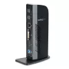 StarTech.com Dual Monitor USB 3.0 Docking Station ar HDMI - DVI - 6 x USB pieslēgvietas~Dual Monitor USB 3.0 klēpjdatoru dokstacija ar HDMI un DVI/VGA, 6x USB-A centrmezgls, GbE, audio, universāla Type-A dokstacija - Windows/macOS/ChromeOS
