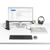 StarTech.com Dual Monitor USB 3.0 Docking Station ar HDMI - DVI - 6 x USB pieslēgvietas~Dual Monitor USB 3.0 klēpjdatoru dokstacija ar HDMI un DVI/VGA, 6x USB-A centrmezgls, GbE, audio, universāla Type-A dokstacija - Windows/macOS/ChromeOS
