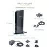 StarTech.com Dual Monitor USB 3.0 Docking Station ar HDMI - DVI - 6 x USB pieslēgvietas~Dual Monitor USB 3.0 klēpjdatoru dokstacija ar HDMI un DVI/VGA, 6x USB-A centrmezgls, GbE, audio, universāla Type-A dokstacija - Windows/macOS/ChromeOS