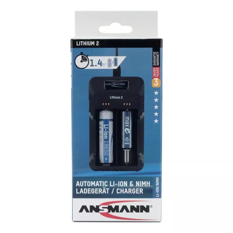 Iekštelpu bateriju lādētājs Ansmann 1001-0050