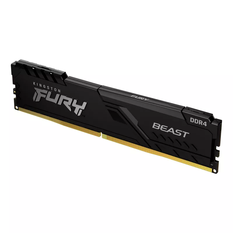 Kingston Technology FURY Beast 16GB 3200MT/s DDR4 CL16 DIMM melns
