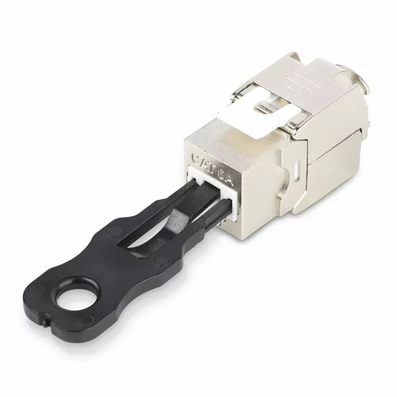 StarTech.com RJ45 Portu slēdzeni – 10 gab. ar drošības atslēgu, bloķējošs RJ45 portu bloķētājs/putekļu aizsargs, atkārtoti lietojams Ethernet/LAN portu aizsargs, iespraužams RJ45 putekļu bloķētājs serveriem/slēdžiem/sienas rozetēm