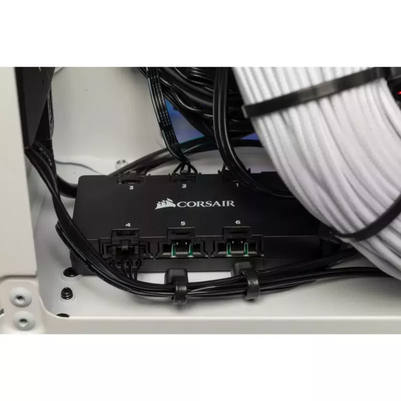 PC Case Corsair Crystal 280X Micro ATX balta