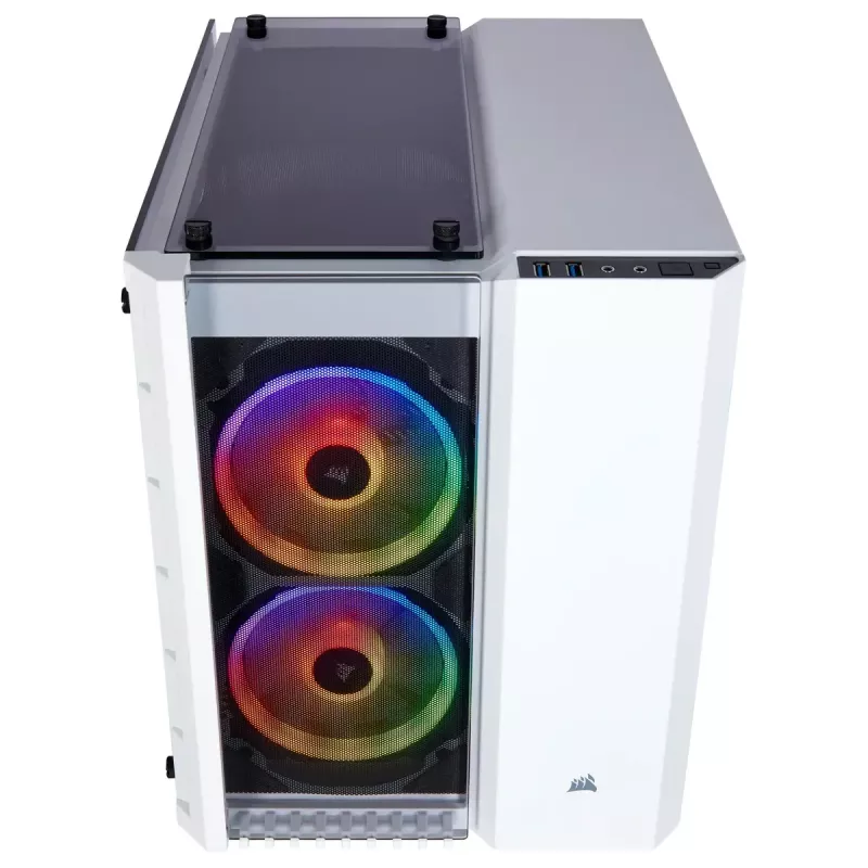 PC Case Corsair Crystal 280X Micro ATX balta