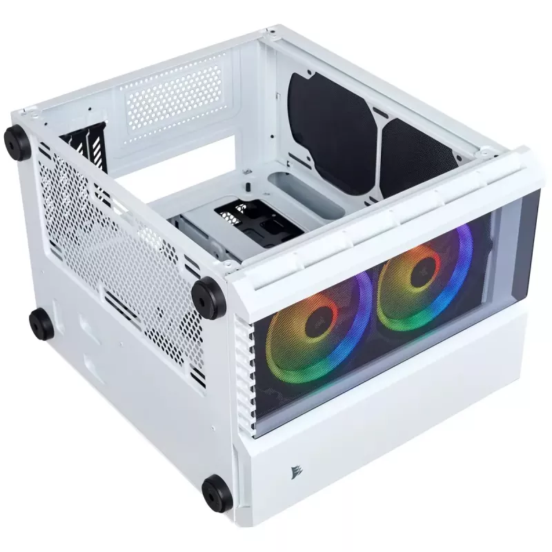 PC Case Corsair Crystal 280X Micro ATX balta