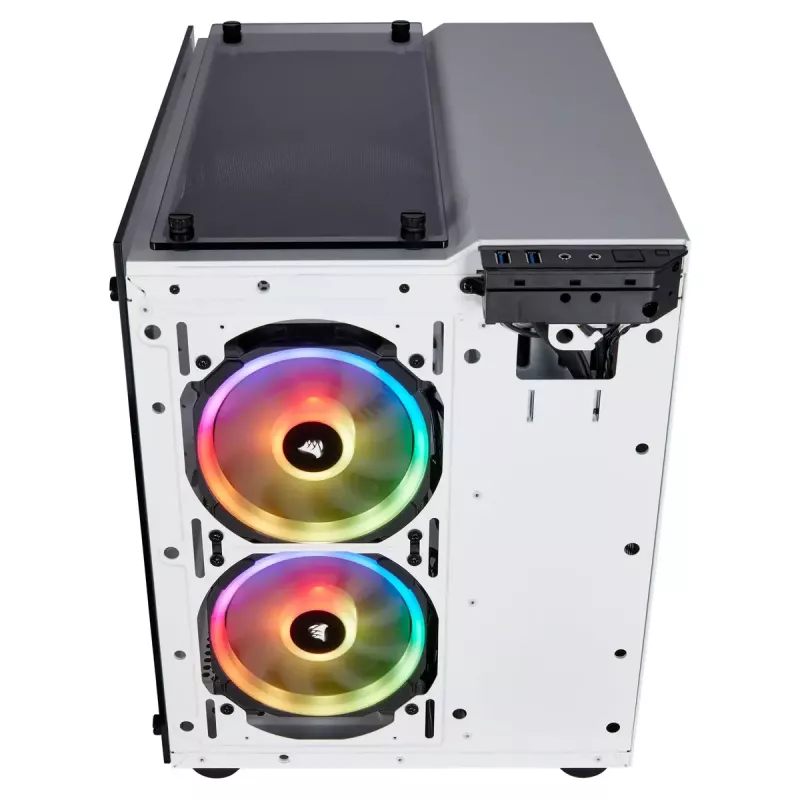 PC Case Corsair Crystal 280X Micro ATX balta