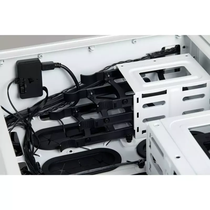 PC Case Corsair Crystal 280X Micro ATX balta