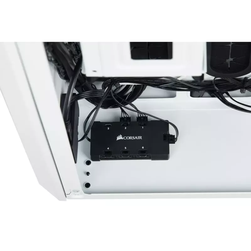 PC Case Corsair Crystal 280X Micro ATX balta