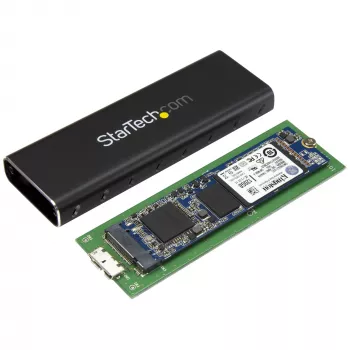 StarTech.com M.2 SSD korpuss M.2 SATA SSD diskiem - USB 3.0 (5 Gbps) ar UASP