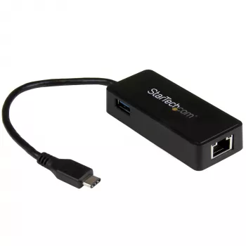 StarTech.com USB-C uz Gigabit tīkla adapteri ar papildu USB 3.0 portu