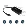 StarTech.com USB-C uz Gigabit tīkla adapteri ar papildu USB 3.0 portu