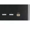 StarTech.com 2 portu trīskāršā monitora DisplayPort KVM slēdzis - 4K 60Hz UHD HDR - galda DP 1.2 KVM ar 2 portu USB 3.0 centrmezglu (5Gbps) un 4x USB 2.0 HID pieslēgvietām, audio - karsto taustiņu pārslēgšana - TAA