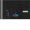 StarTech.com 2 portu trīskāršā monitora DisplayPort KVM slēdzis - 4K 60Hz UHD HDR - galda DP 1.2 KVM ar 2 portu USB 3.0 centrmezglu (5Gbps) un 4x USB 2.0 HID pieslēgvietām, audio - karsto taustiņu pārslēgšana - TAA