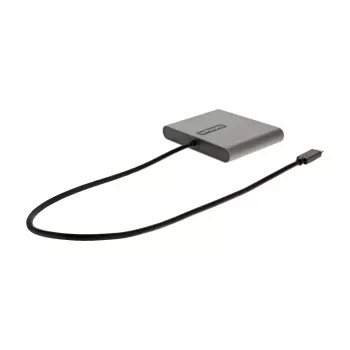 StarTech.com USB C uz četru HDMI adapteru, USB-C uz 4x HDMI monitoru pārveidotājs priekš Windows (nav atbalsta macOS/ChromeOS/Linux) - TAA