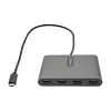 StarTech.com USB C uz četru HDMI adapteru, USB-C uz 4x HDMI monitoru pārveidotājs priekš Windows (nav atbalsta macOS/ChromeOS/Linux) - TAA