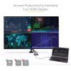 StarTech.com USB C uz četru HDMI adapteru, USB-C uz 4x HDMI monitoru pārveidotājs priekš Windows (nav atbalsta macOS/ChromeOS/Linux) - TAA