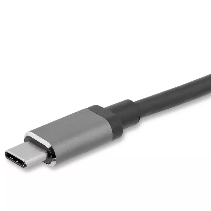 StarTech.com USB-C uz VGA un HDMI adapteris - 2-in-1 - 4K 30Hz - Kosmosa pelēks