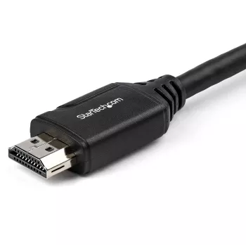 StarTech.com 6 collu (15cm) HDMI porta saudzējošais kabelis - 4K 60Hz ātrgaitas HDMI 2.0 paplašināšanas kabelis ar Ethernet - īss HDMI paplašināšanas kabelis - HDMI vīrišķais pret sievišķo paplašināšanas adaptera vads