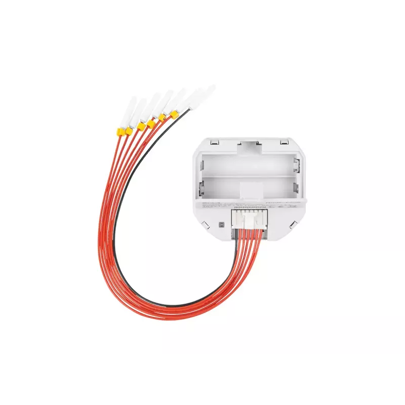 Gaismas slēdzis Homematic IP HmIP-FCI6, balts, pogu vadība, baterija (AAA), IP20, 48.5×15×53 mm