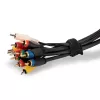 StarTech.com 6 collu āķa un cilpas kabeļu saites - 50 iepakojumā - melnas - atkārtoti lietojamas kabeļu siksnas - regulējamas un elastīgas - vadu organizēšanas saites/aptinumi kabeļu pārvaldībai - stiepļu cilpas saites
