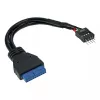 InLine USB 3.0 uz 2.0 adapteris, iekšējais USB 3.0 / 2x USB 2.0 kontaktu spraudnis, 0,15 m