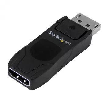 StarTech.com DisplayPort uz HDMI adapteris - 4K 30Hz kompakts DP 1.2 uz HDMI 1.4 video pārveidotājs - DP++ uz HDMI monitors/TV - pasīvs DP uz HDMI kabeļa adapteris - fiksējošs DP savienotājs
