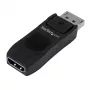 StarTech.com DisplayPort uz HDMI adapteris - 4K 30Hz kompakts DP 1.2 uz HDMI 1.4 video pārveidotājs - DP++ uz HDMI monitors/TV - pasīvs DP uz HDMI kabeļa adapteris - fiksējošs DP savienotājs