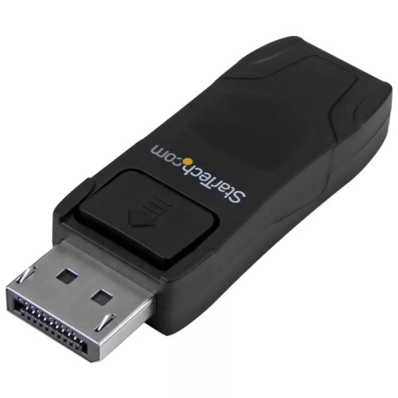 StarTech.com DisplayPort uz HDMI adapteris - 4K 30Hz kompakts DP 1.2 uz HDMI 1.4 video pārveidotājs - DP++ uz HDMI monitors/TV - pasīvs DP uz HDMI kabeļa adapteris - fiksējošs DP savienotājs