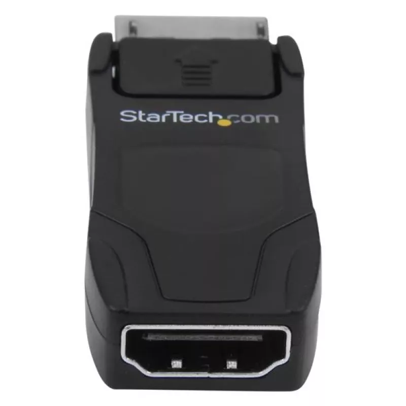 StarTech.com DisplayPort uz HDMI adapteris - 4K 30Hz kompakts DP 1.2 uz HDMI 1.4 video pārveidotājs - DP++ uz HDMI monitors/TV - pasīvs DP uz HDMI kabeļa adapteris - fiksējošs DP savienotājs