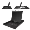 StarTech.com 8 pieslēgvietu plauktā montējama KVM konsole ar 1.8 m kabeļiem - Integrēts KVM slēdzis ar 19 collu LCD monitoru - Pilnvērtīga 1U LCD KVM atvilktne - OSD KVM - Izturīgs 50 000 stundu MTBF - USB + VGA atbalsts