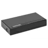 Intellinet 8 portu gigabitu Ethernet komutators, galda izmēra, plastmasas, IEEE 802.3az (energoefektīvs Ethernet), melns