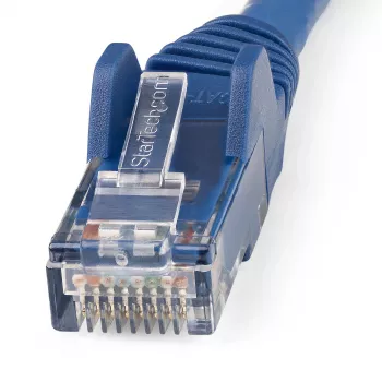 StarTech.com 10m CAT6 Ethernet kabelis - LSZH (zems dūmu līmenis, bez halogēna) - 10 Gigabit 250Mhz 100W PoE RJ45 10GbE UTP tīkla plākstera vads, bez aizķeršanās, ar stiepes samazinājumu - zils, CAT 6, ETL verificēts, 24AWG