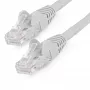 StarTech.com 15m CAT6 Ethernet kabelis - LSZH (Low Smoke Zero Halogen) - 10 Gigabit 250MHz 100W PoE RJ45 10GbE UTP tīkla ielāpu vads bez aizķeršanās ar sprieguma atvieglojumu - Pelēks, CAT 6, ETL Verified, 24AWG