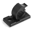 StarTech.com 100 Adhesive kabeļu pārvaldības skavas Melns - tīkls/Ethernet/Office Desk/Computer Cord Organizer - Sticky kabelis/Wire Holders - Nylon Self Adhesive Clamp UL/94V-2 Fire Rated