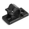StarTech.com 100 Adhesive kabeļu pārvaldības skavas Melns - tīkls/Ethernet/Office Desk/Computer Cord Organizer - Sticky kabelis/Wire Holders - Nylon Self Adhesive Clamp UL/94V-2 Fire Rated