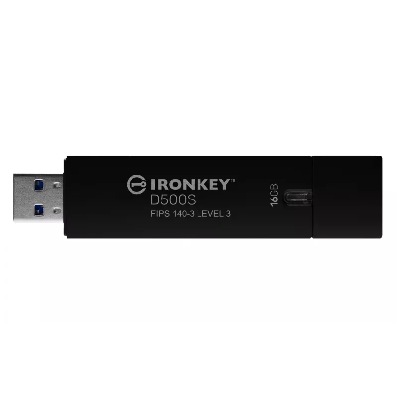 Kingston Technology IronKey 16GB D500S FIPS 140-3 Lvl 3 AES-256