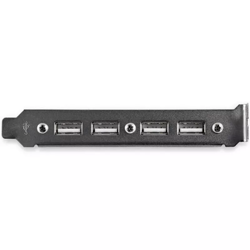 StarTech.com 4 portu USB A mātītes tipa spraugas plates adapteris
