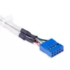StarTech.com 4 portu USB A mātītes tipa spraugas plates adapteris