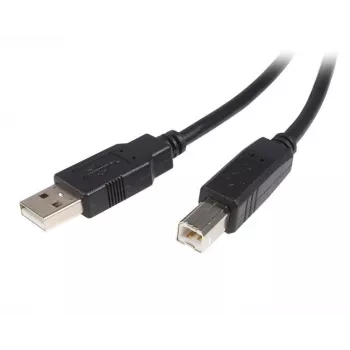 StarTech.com 2m USB 2.0 A–B kabelis – tēviņš/tēviņš, 2 m, USB A, USB B, USB 2.0, tēviņš/tēviņš, melns