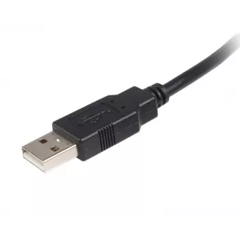 StarTech.com 3 m USB 2.0 A–B kabelis – vīr./vīr., 3 m, USB A, USB B, USB 2.0, vīrišķais/vīrišķais, melns