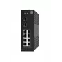Pārvaldāms slēdzis LevelOne Hilbert 10 portu industriālais Gigabit PoE Smart Lite slēdzis