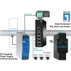Pārvaldāms slēdzis LevelOne Hilbert 5 portu industriālais Gigabit PoE Smart Lite