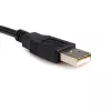 StarTech.com 6 pēdu USB–paralēlā printera adapteris — vīr./vīr., melns, Centronics, USB A, 1,9 m, vīrišķais/vīrišķais, USB A, Centronics 36