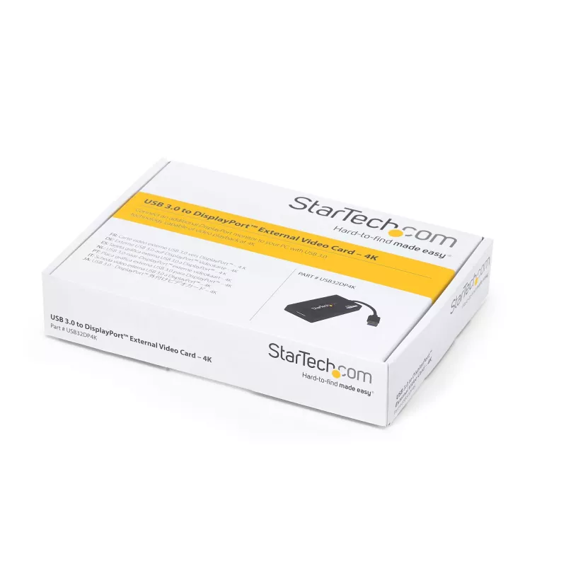 StarTech.com USB 3.0 uz DisplayPort adapteris - DisplayLink sertificēts - 4K 30Hz